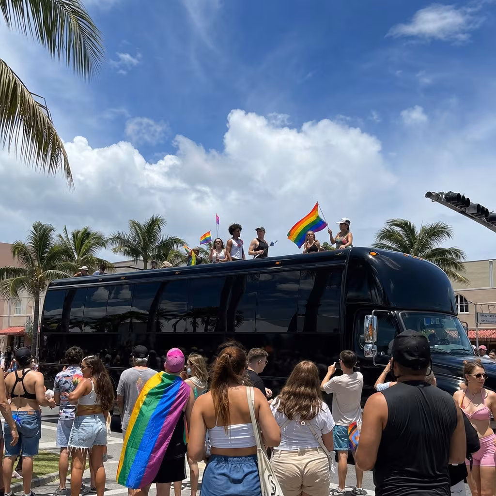 Rent a Bus to Palm Beach Pride