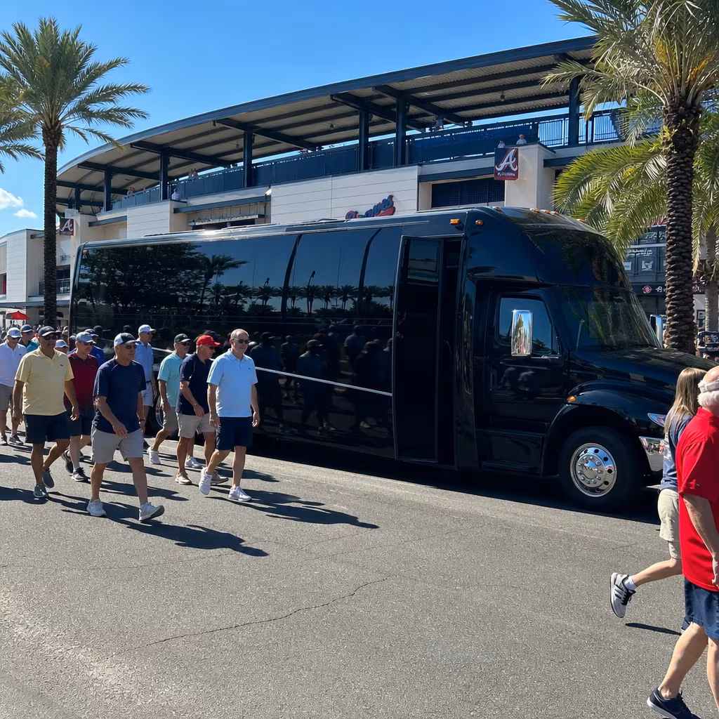 Rent a Bus to Roger Dean Chevrolet Stadium