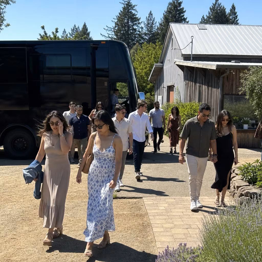 Rent a Bus to Schnebly Redland's Winery