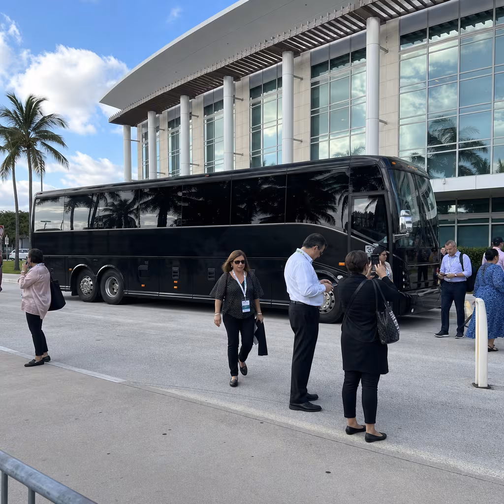 Rent a Bus to the Palm Beach County Convention Center