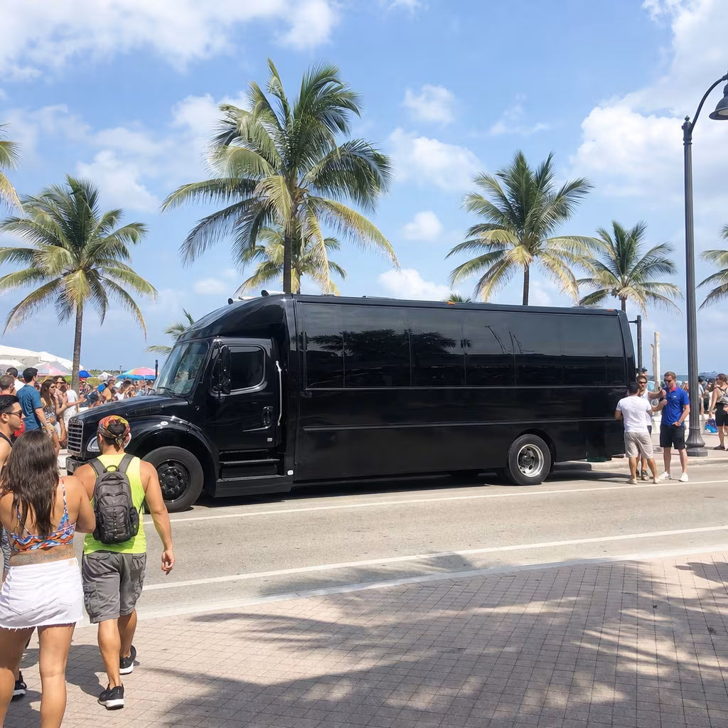 Rent a Bus to Tortuga Music Festival