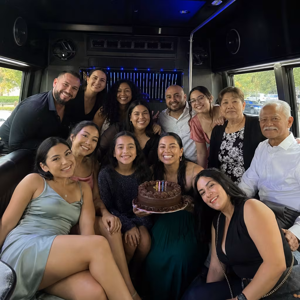 Boynton Beach Birthday Transportation group transportation