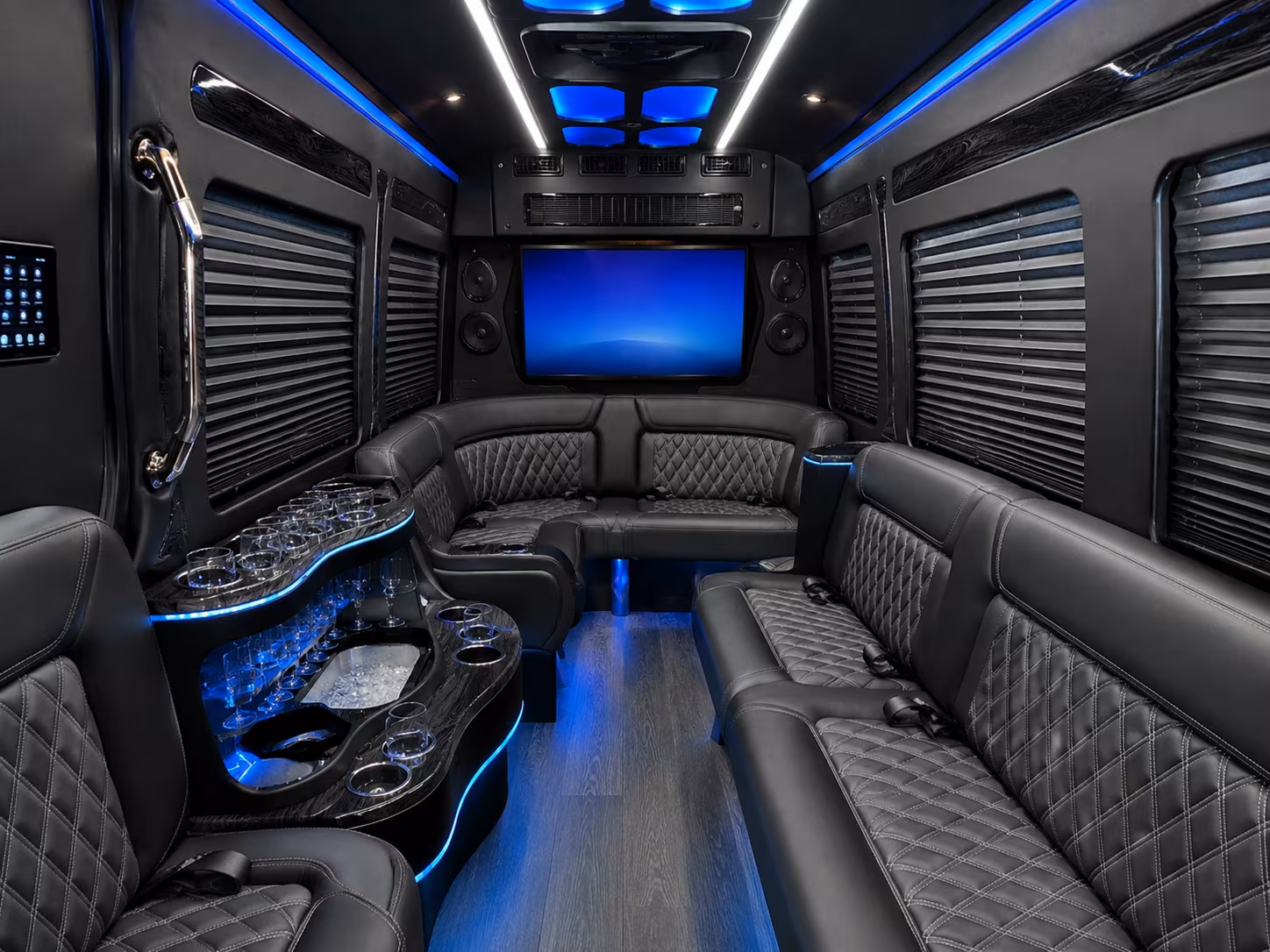 Boynton Beach Airport Shuttle & Transportation onboard seating