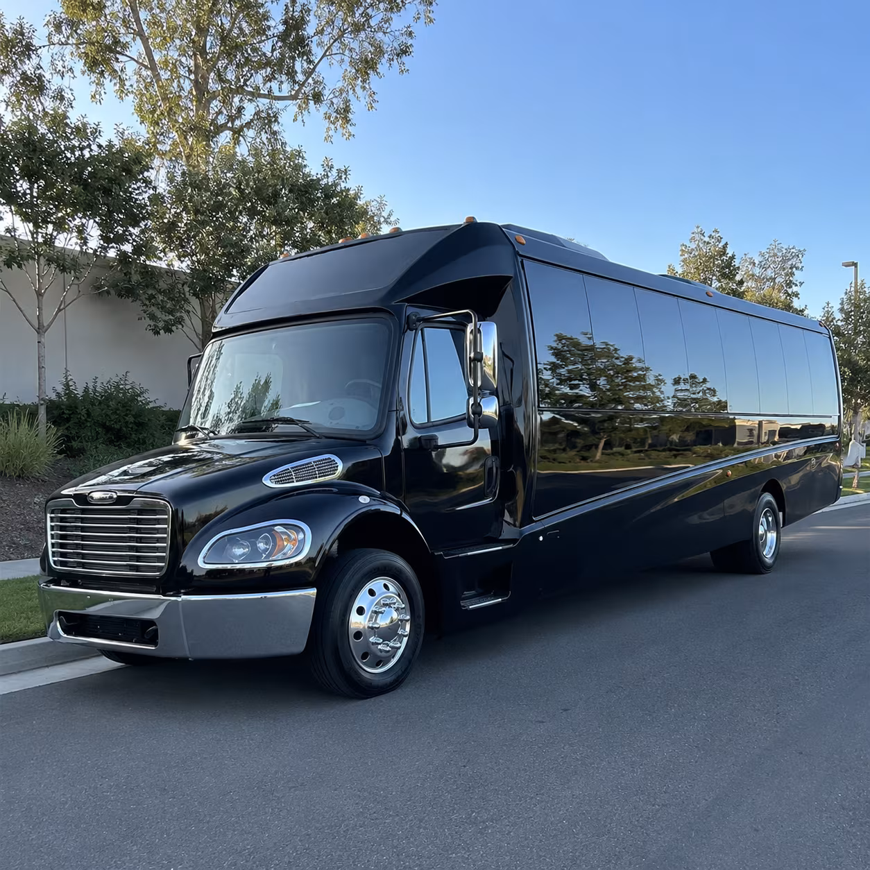 Boynton Beach Corporate Transportation party bus exterior