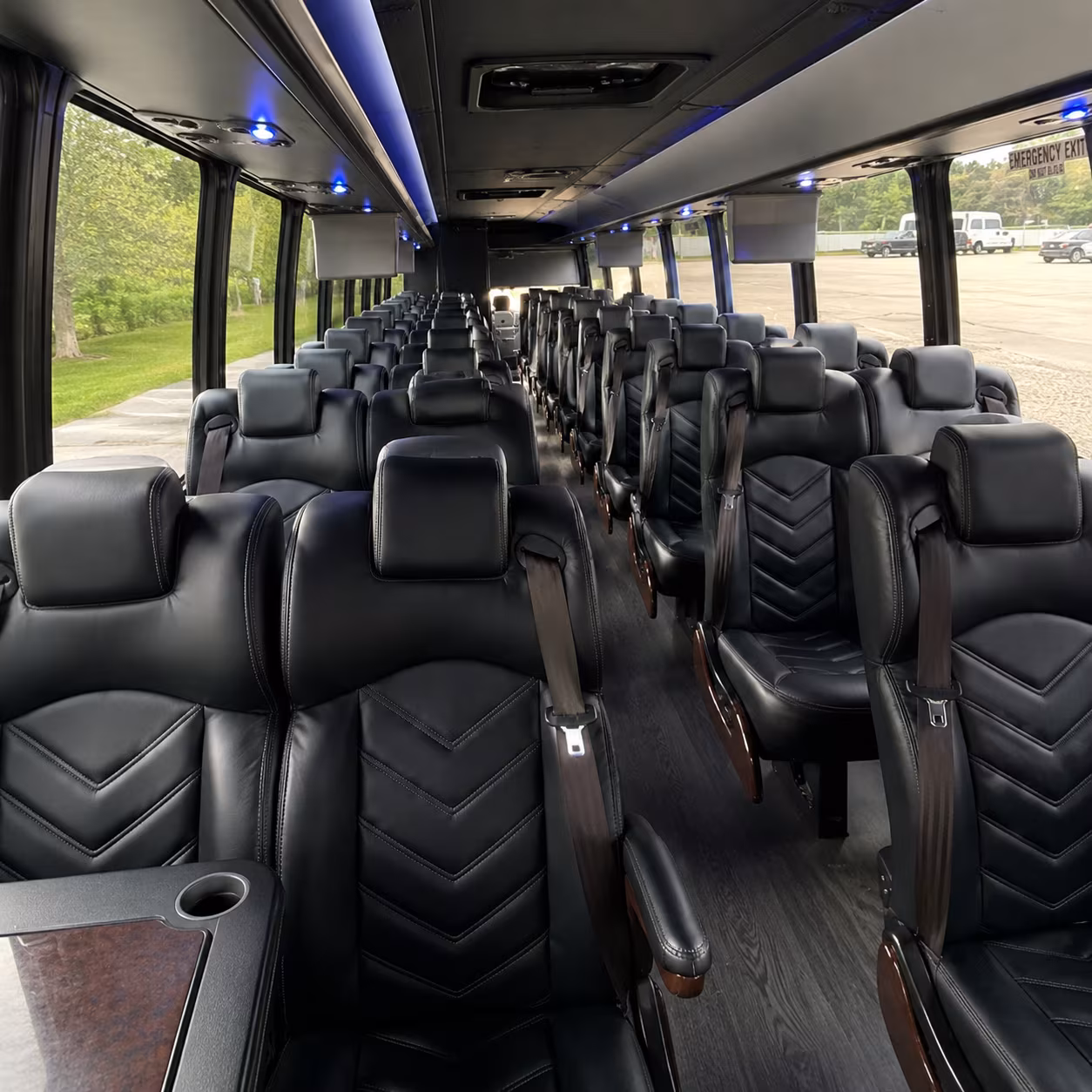 Boynton Beach Corporate Transportation party bus exterior