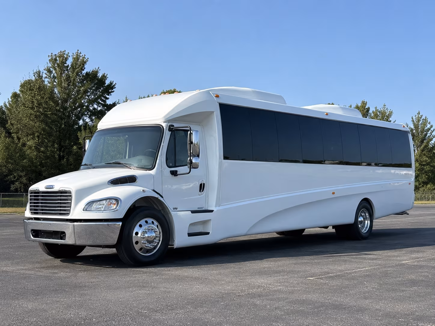 Boynton Beach Private Event Transportation party bus exterior