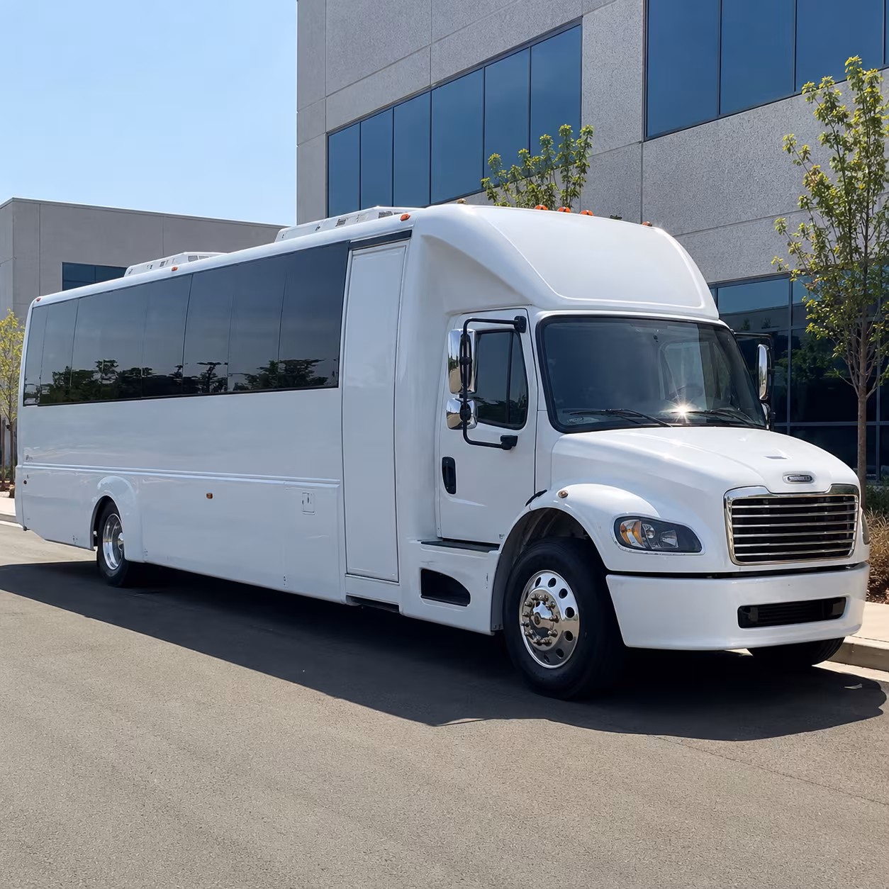 Boynton Beach Private Event Transportation party bus exterior