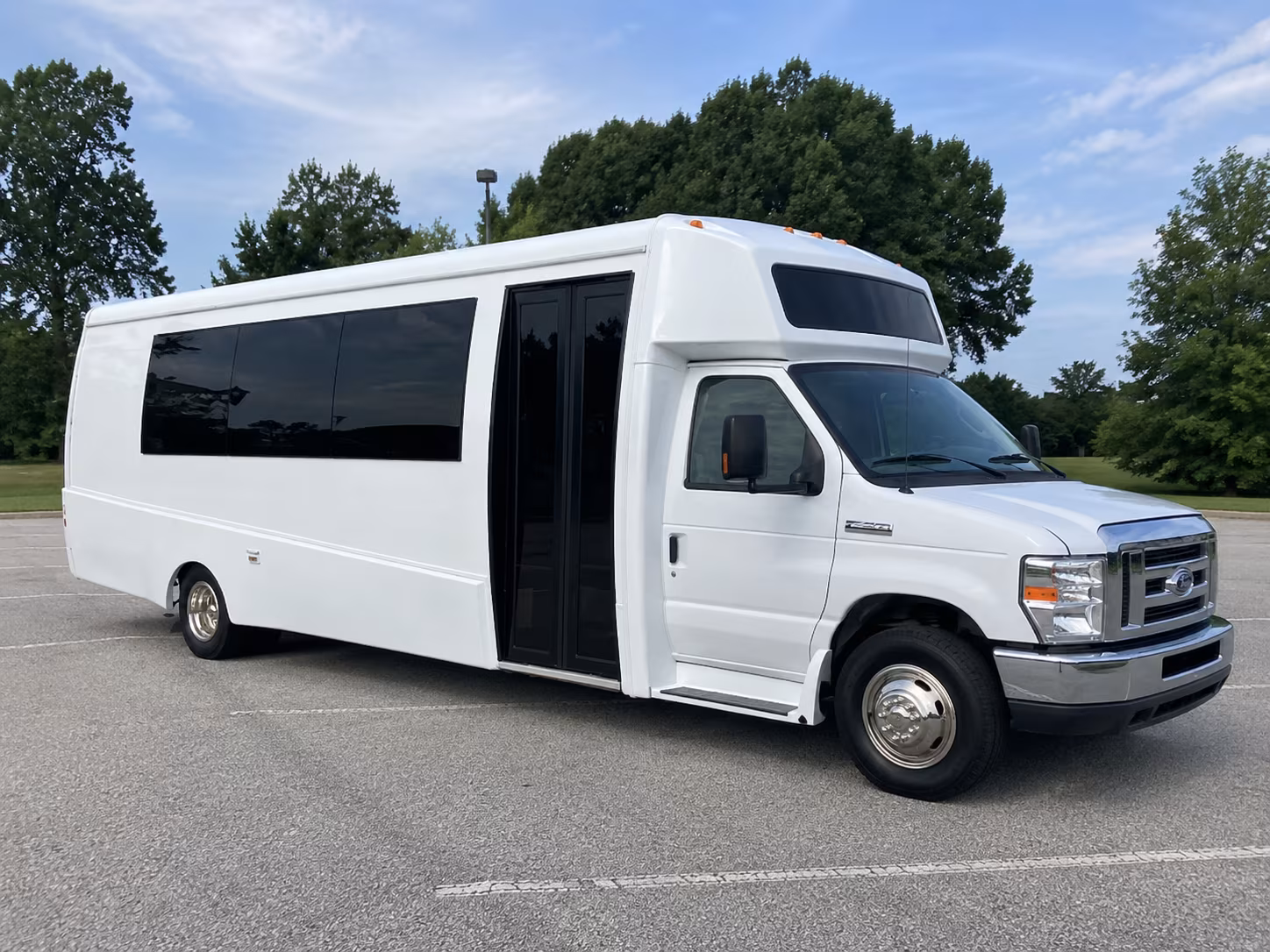 Boynton Beach Private Event Transportation party bus interior