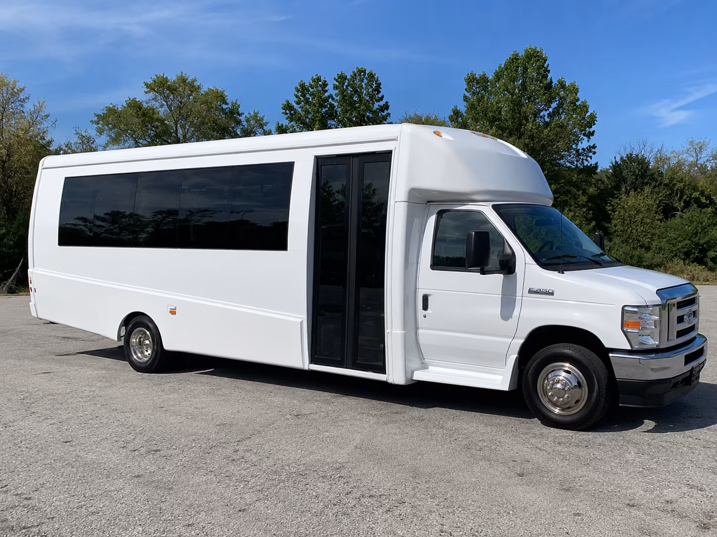 Boynton Beach Prom & Homecoming Transportation party bus exterior
