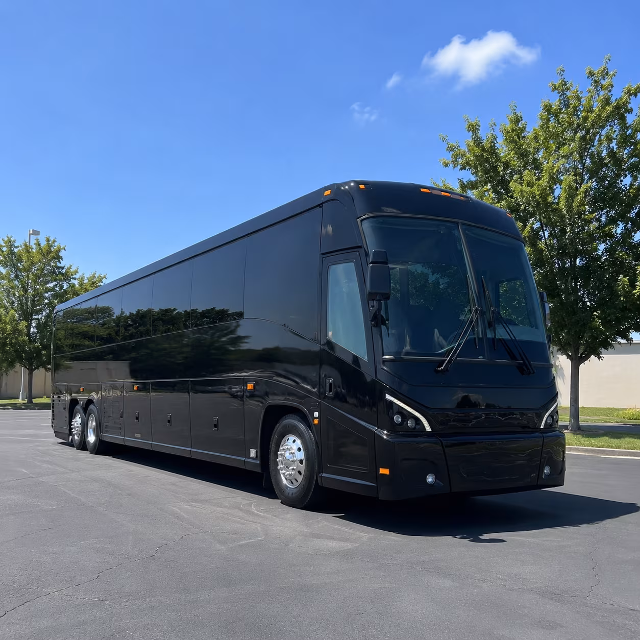 Boynton Beach School Event Transportation party bus exterior