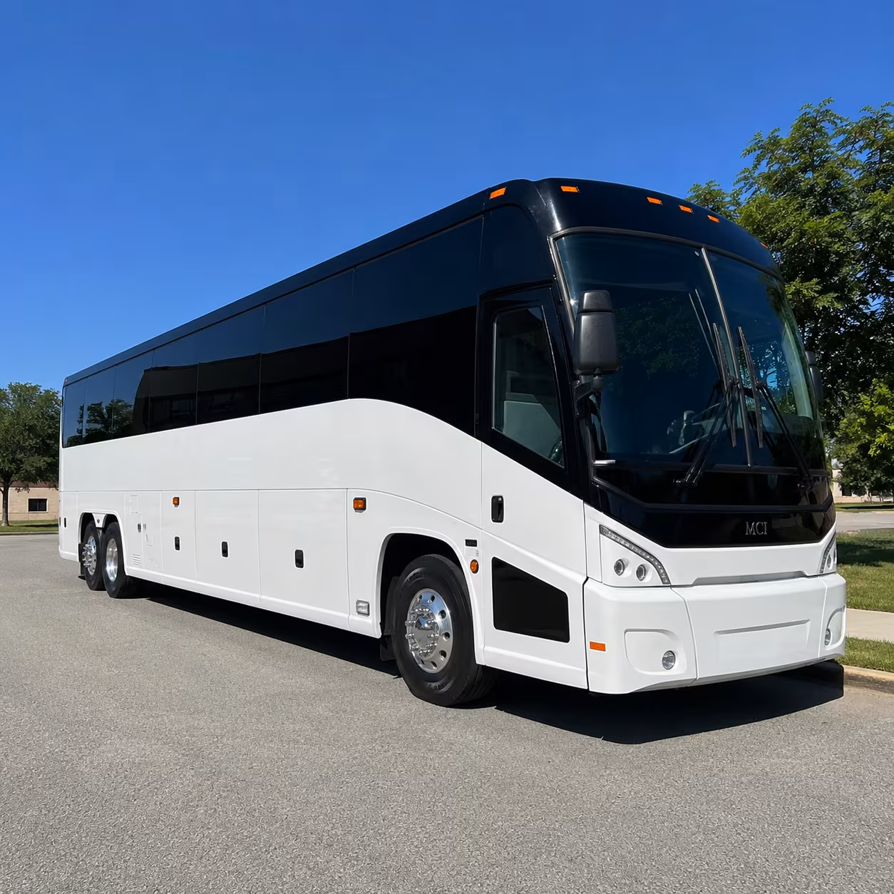 Boynton Beach School Event Transportation party bus exterior