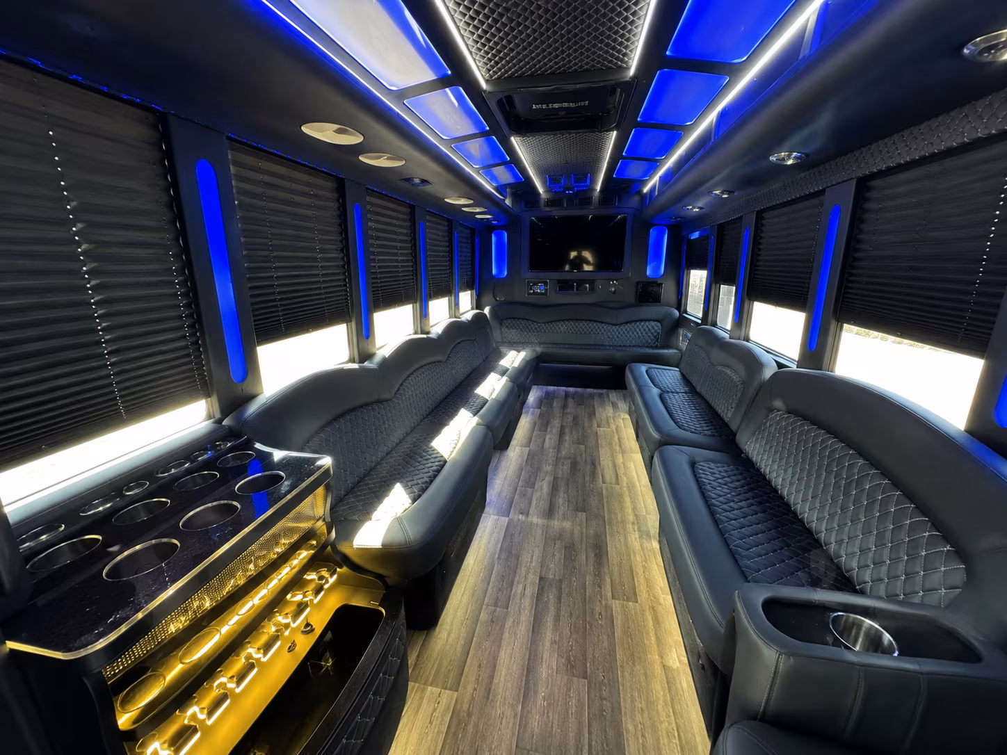 Boynton Beach Winery Tour & Pub Crawl Transportation party bus exterior