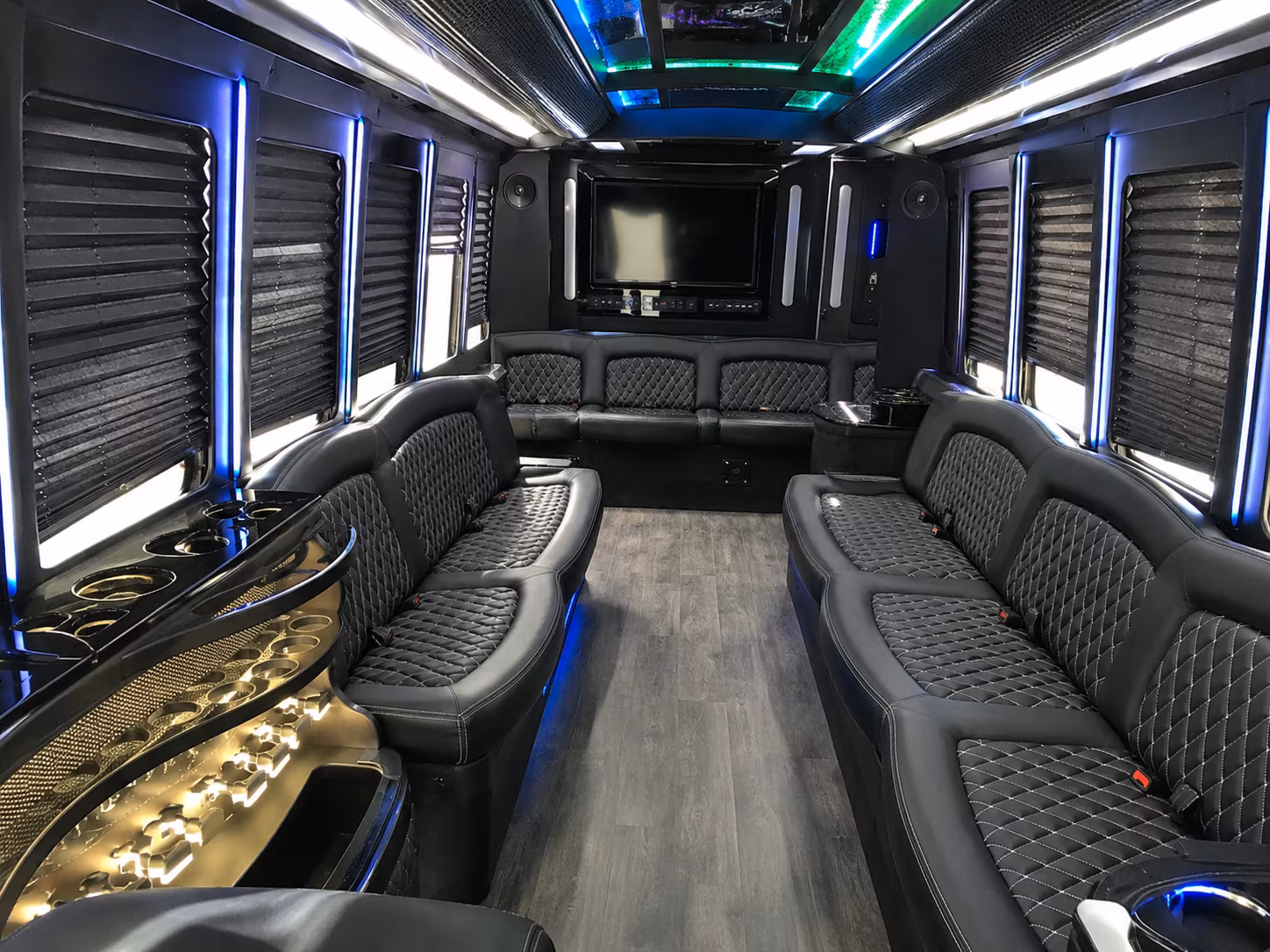 Boynton Beach Winery Tour & Pub Crawl Transportation onboard seating