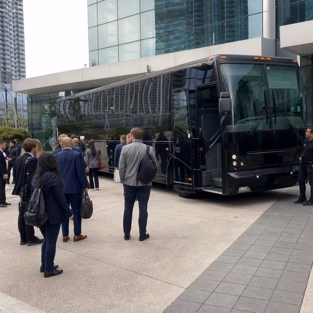 Boynton Beach Corporate Transportation onboard seating