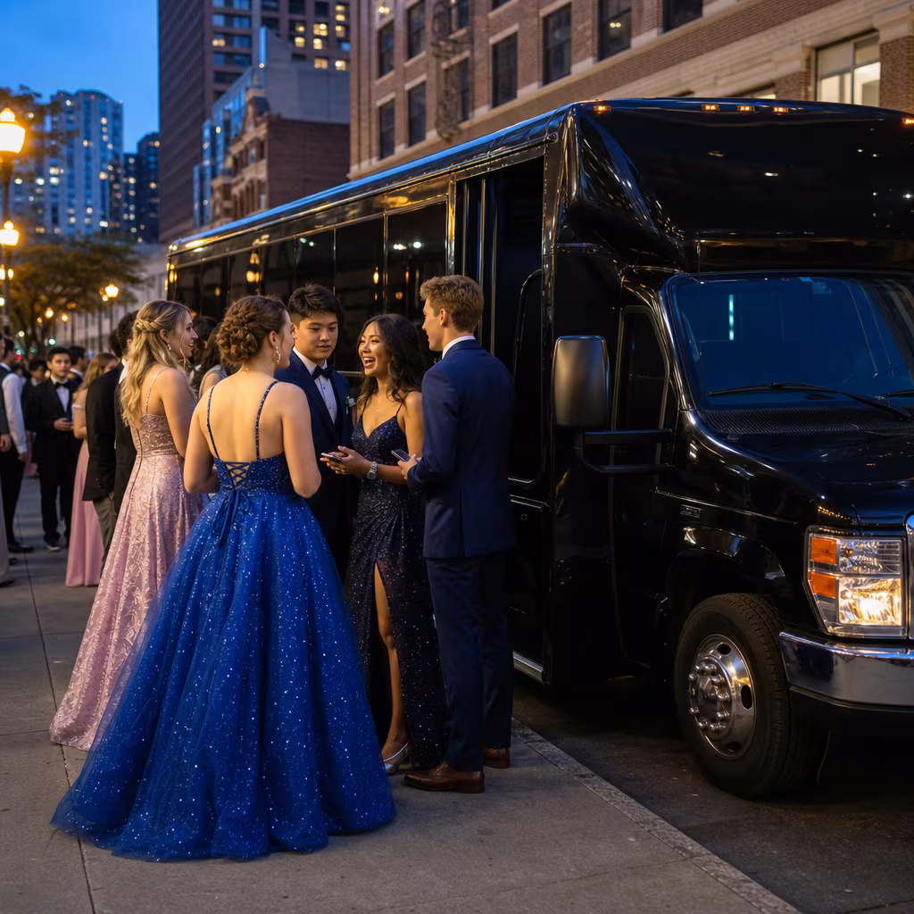 Passengers loading luggage while boarding an Boynton Beach group shuttle
