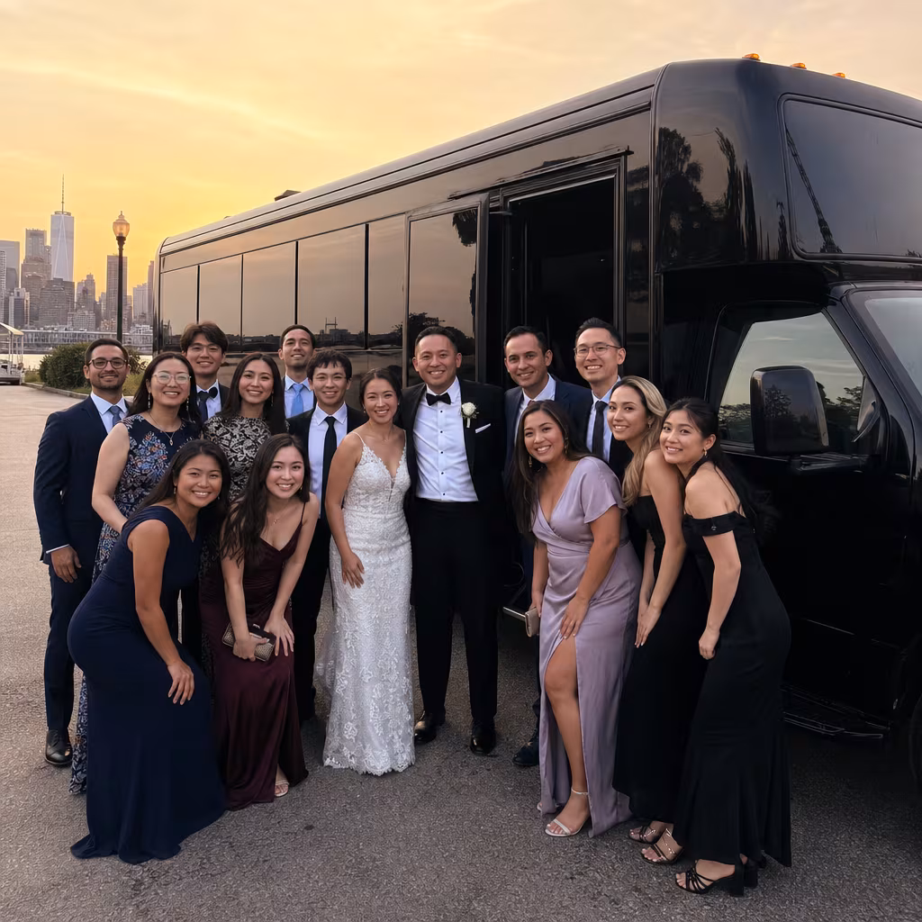 Boynton Beach Wedding Transportation pickup coordination