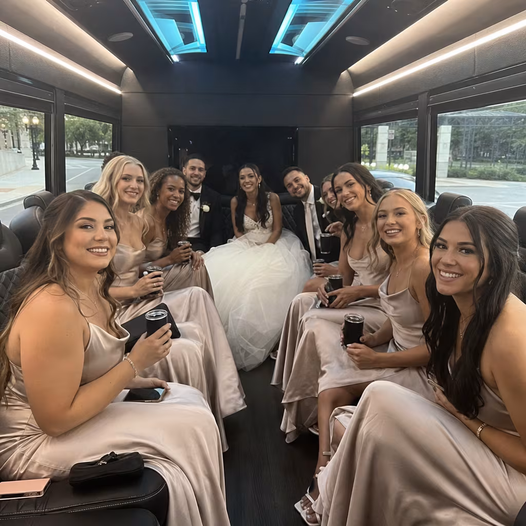 Boynton Beach Wedding Transportation group transportation