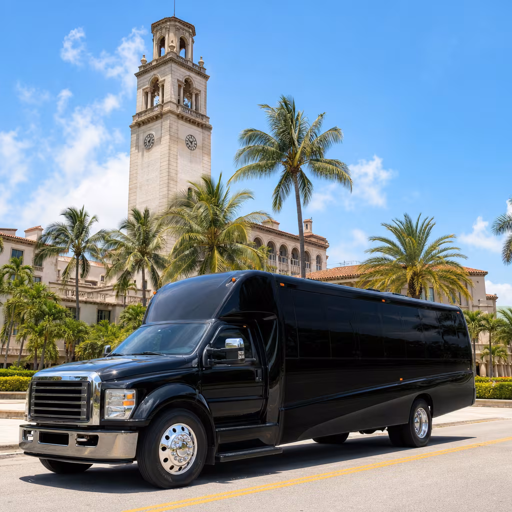 West Palm Beach Party Bus Rental