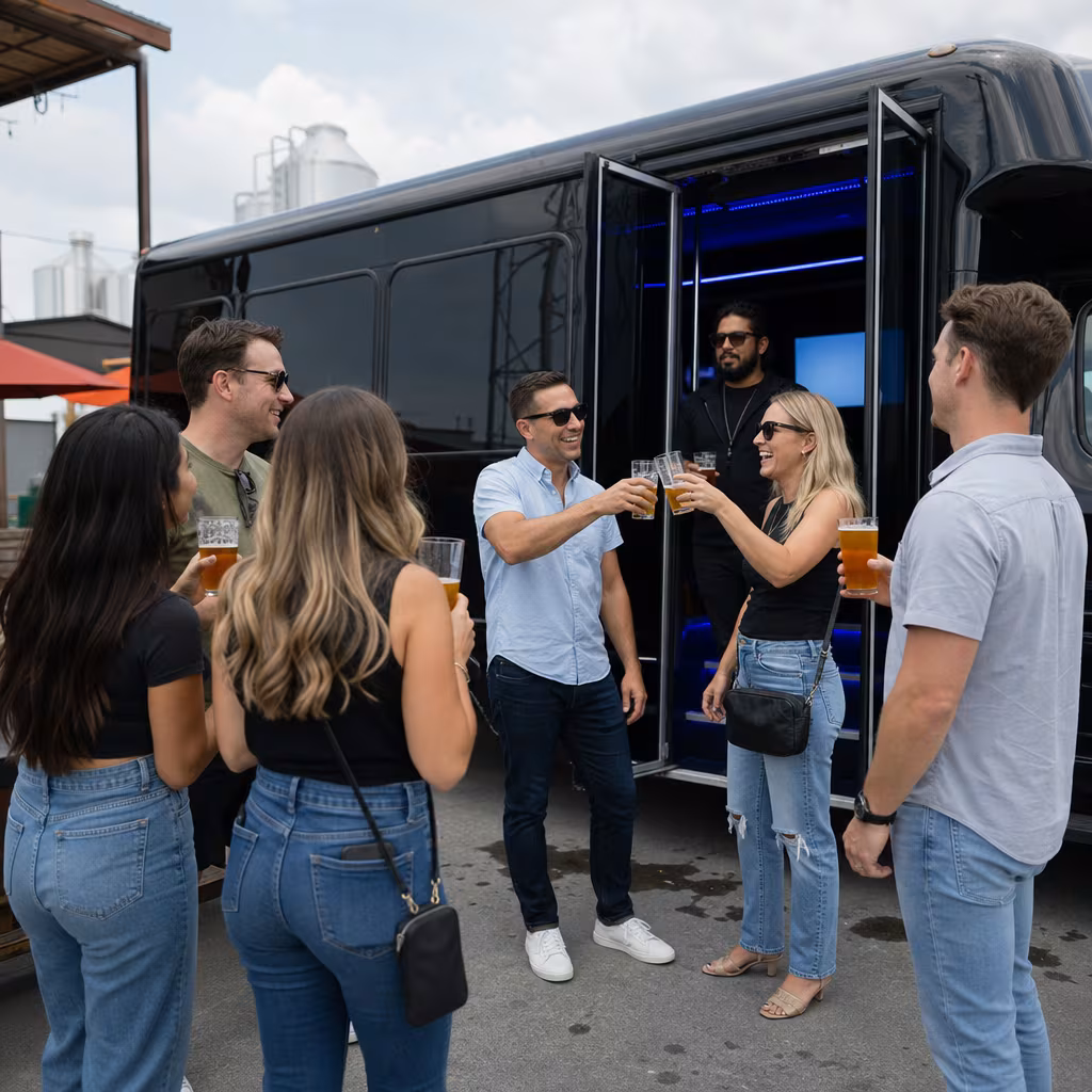 Boynton Beach Winery & Brewery Tour Transportation fleet vehicle
